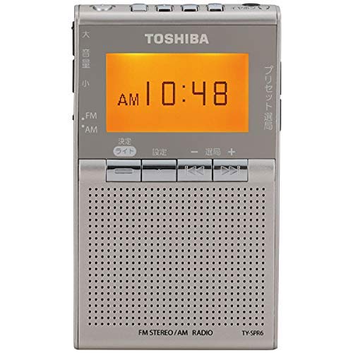 Toshiba Широкополосный FM/AM карманный радиоприемник TOSHIBA TY-SPR6-N