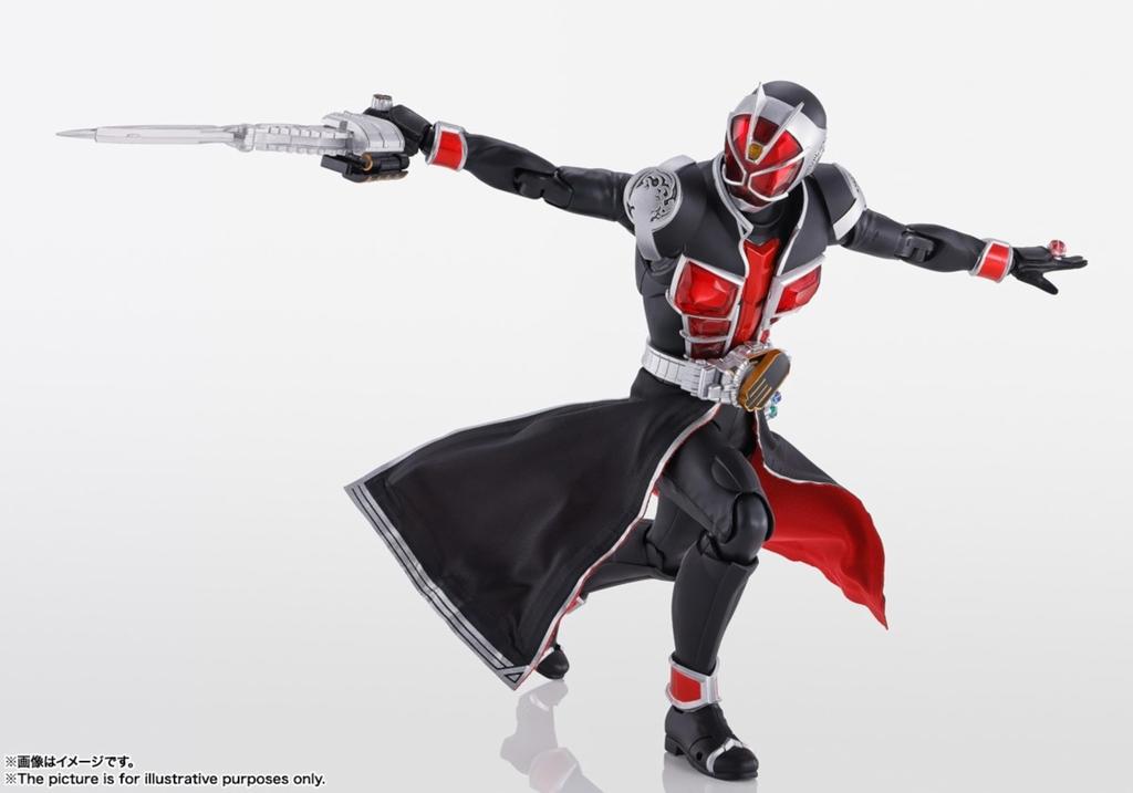 TAMASHII NATIONS Kamen Rider Wizard Flame Style 10th Anniversary 145mm окрашенная подвижная фигурка SHFiguarts (Синкочо Сейхо) Вер. Прибл.