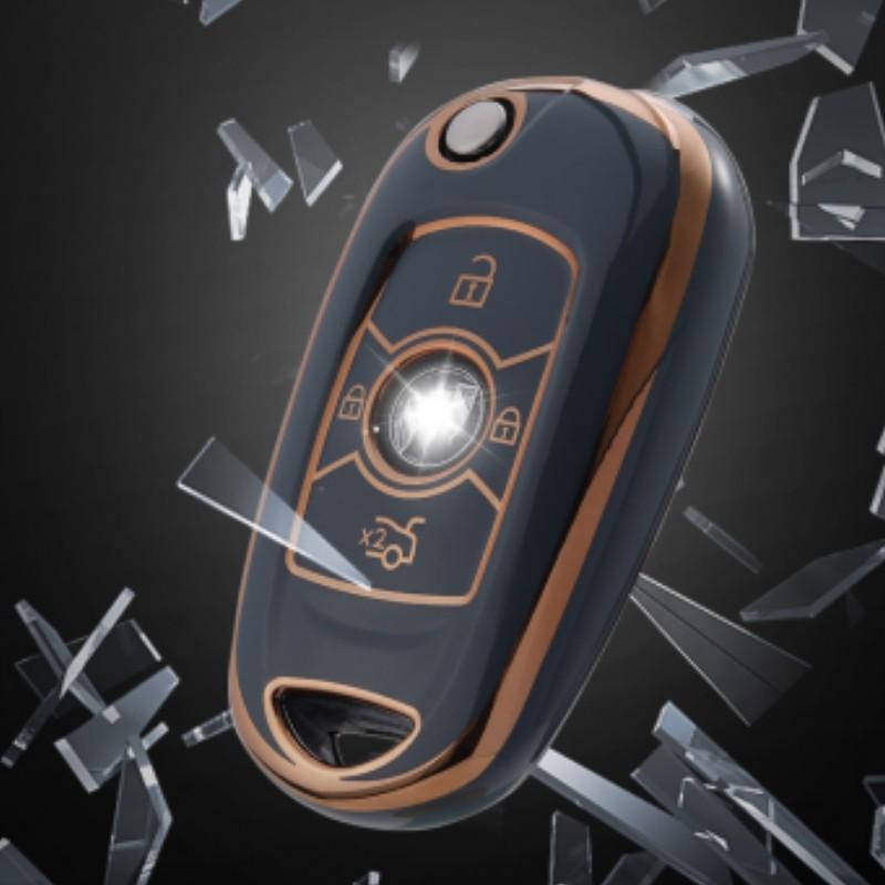 Чехол для автомобильного дистанционного ключа для Opel Vauxhall Astra K Corsa E для Buick VERANO ENCORE GX GL6 ENVISION 2018-2020 Fob