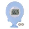 Whale Shaped Baby Bath Tub Water Thermometer Silent Alarm Infant Baby Bath Floating Toy Temperature