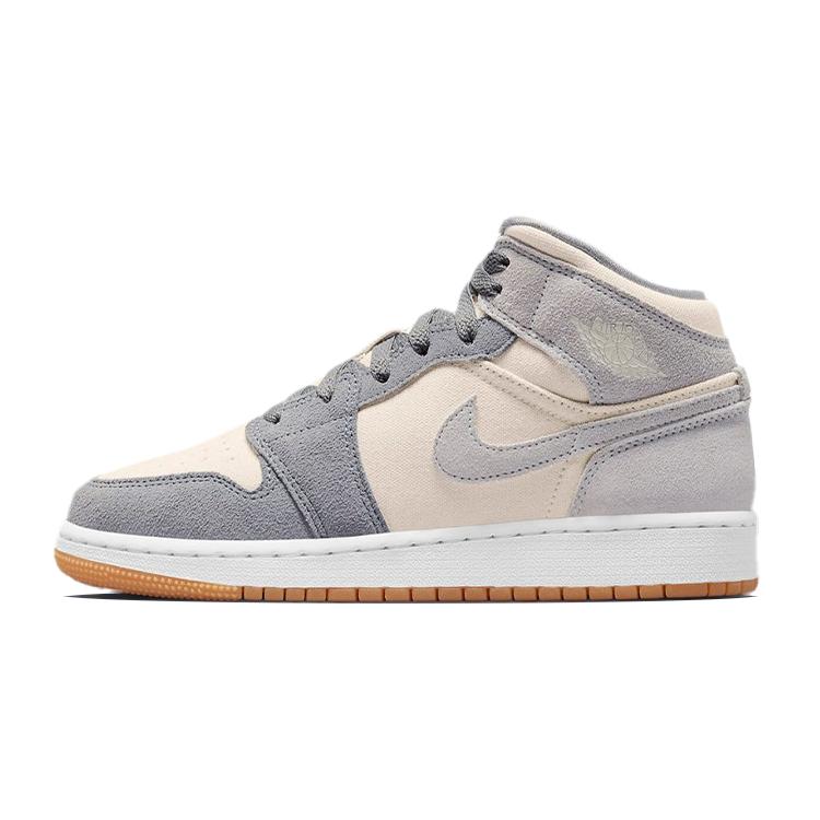 Jordan 1 Mid SE Coconut Milk Particle Grey GS DN4346-100