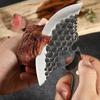 Professional Kitchen Knives Cooking Bread Knife Steak Knife Family Dinner Knife Wooden Kitchen Sharp Stainless Steel Cutting Knife