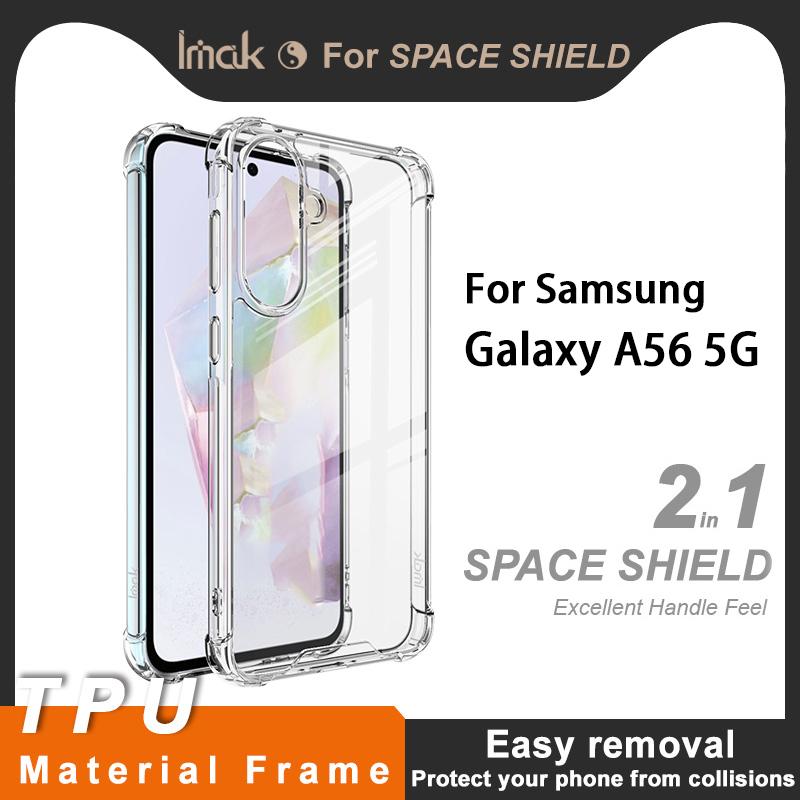 For Samsung Galaxy A56 5G Phone Case IMAK Shock-resistant Soft Space Case