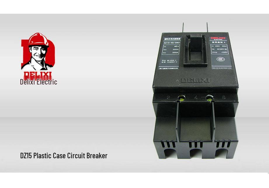 Delixi DZ15-40/3901 40A Plastic Case Mini Circuit Breaker