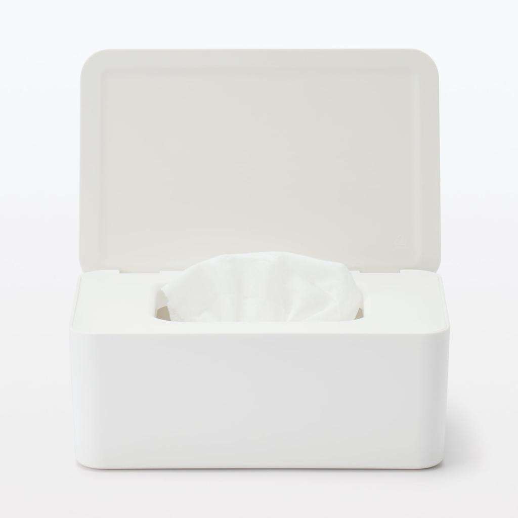 Кейс для влажных салфеток MUJI с широким горлышком W19×D12×H7см Легко доставать