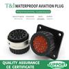 1/5/50 PCS 32PIN ITT Series Aviation Plug Terminal Male and Female Waterproof Connector Car Connector 192900-0072 0055 0074 0344