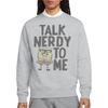 Толстовка унисекс для взрослых SpongeBob SquarePants Talk Nerdy To Me