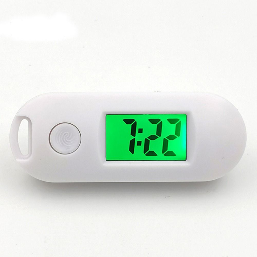 Цифровые электронные часы с дисплеем Key Key, овальные часы, мини-светодиодные цифровые часы для студентов