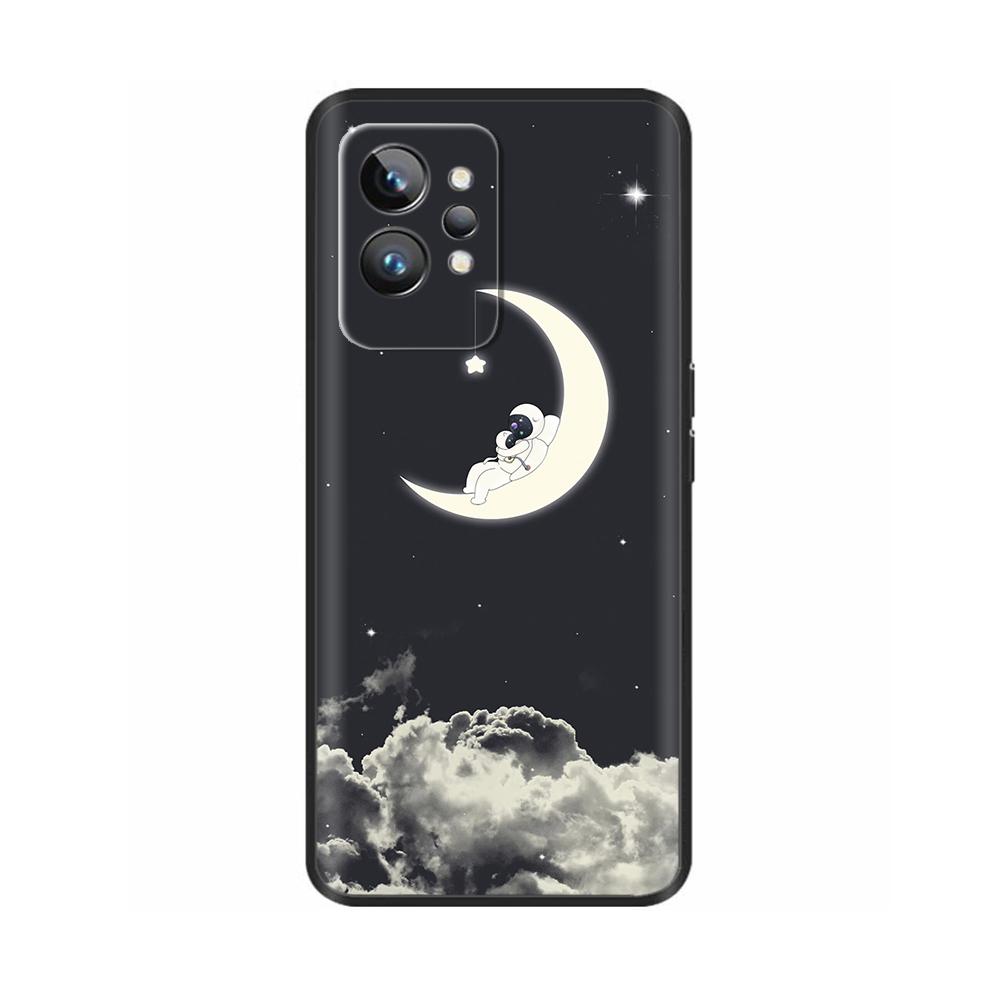 Чехол для Realme GT2 Pro Модный Мягкий ТПУ Расписной Матовый Силиконовый Задняя Крышка Телефона Для Oppo Realme GT 2 Pro Чехлы Для Realme GT2