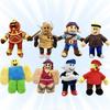 Игрушки Плюшевые Boblox 8 Стилей Игровой Персонаж Мягкая Кукла Фигурка Коллекционная Подарок для Детей Фанатов День Рождения Рождественский Подарок