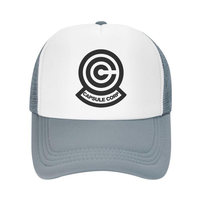 Сетчатая бейсболка Capsule Corp Унисекс Хип-хоп Snapback Кепки Летняя Дышащая Кепка-козырек Аниме DBZ Тракер Регулируемые Кепки