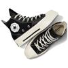 Converse Высокие черные кроссовки унисекс Chuck 70 De Luxe Squared Egret A06435C