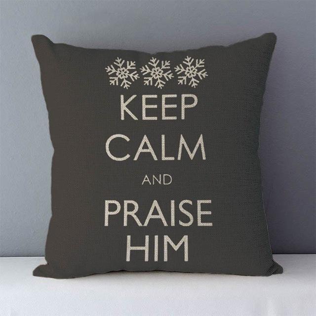 Popular Phrase Words Letters Printed Couch Cushion Home Decorative Pillows 45X45Cm Cotton Linen Square Cushions \"Love You More\