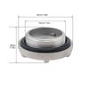 Replace 4HC-15351-00-00 Oil Drain Plug Fit for Warrior Grizzly / YFM350 YFM400, Aluminum Alloy Oil Pan Bolt