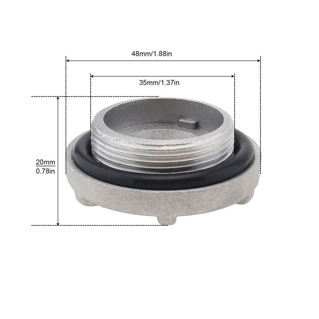 Replace 4HC-15351-00-00 Oil Drain Plug Fit for Warrior Grizzly / YFM350 YFM400, Aluminum Alloy Oil Pan Bolt