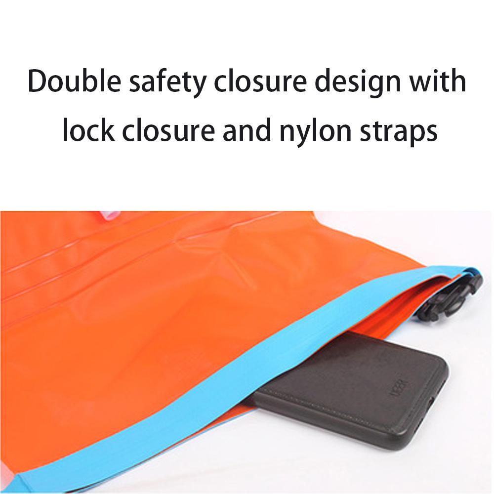 Inflatable swimming float storage bag Belted buoyancy tool Outdoor swimming emergency buoyancy device
