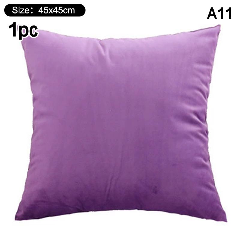 High-Quality 45*45CM Plush Pillow Case with Padded Layer for Cozy Home Decor