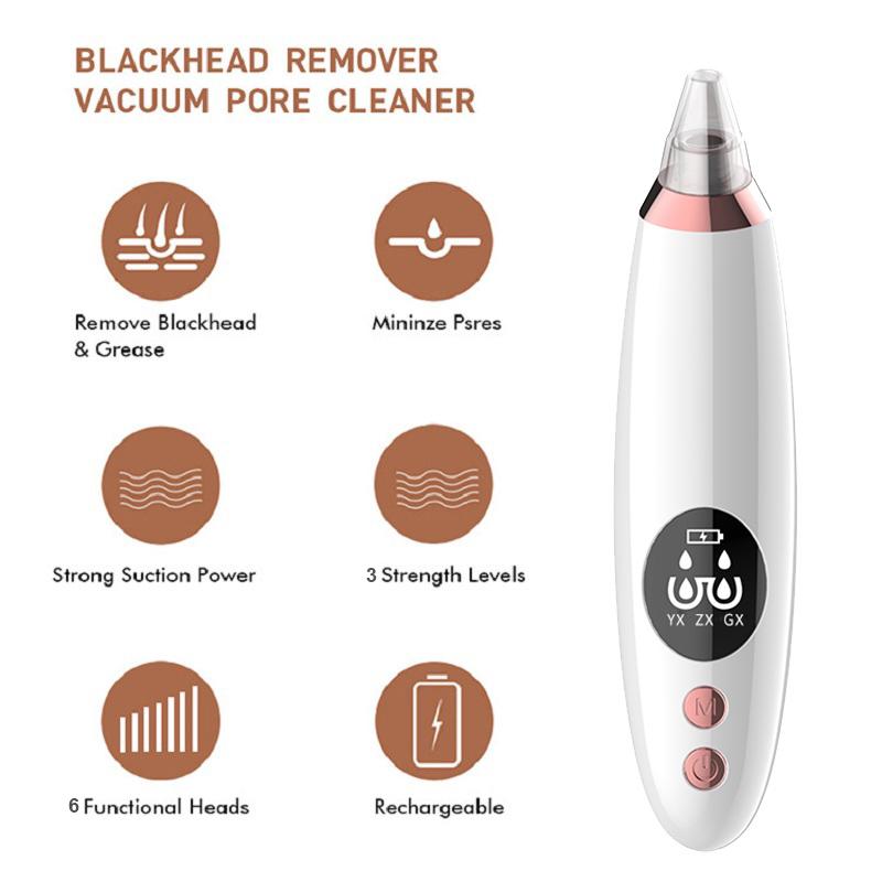 Глубокая очистка, удаление черных точек, электрическое средство для удаления черных точек, вакуумный очиститель пор, вакуумный комплект, экстрактор комедонов от прыщей