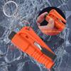 Молоток для разбивания окон, свисток-резак, брелок для ключей 3 в 1, автомобильный молоток безопасности со свистком для выживания, портативный резак для ремня безопасности, брелок