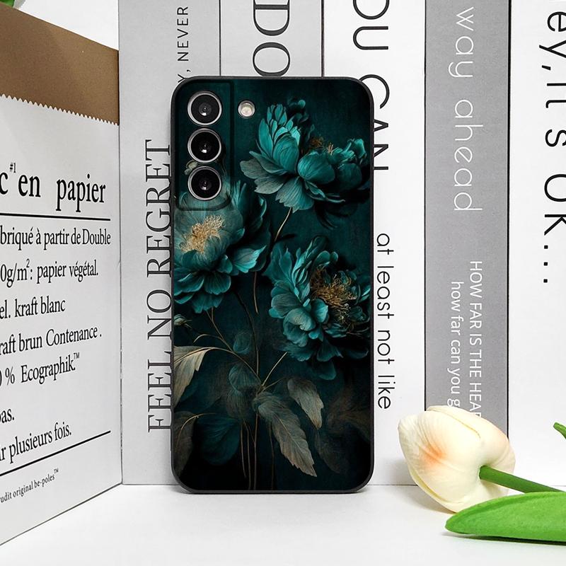 Чехол для телефона с принтом пионов и винтажным цветочным узором для Google Pixel 9A 8A 7A 6A 6 7 PRO 8 9 Pro XL 5G, противоударные мягкие чехлы
