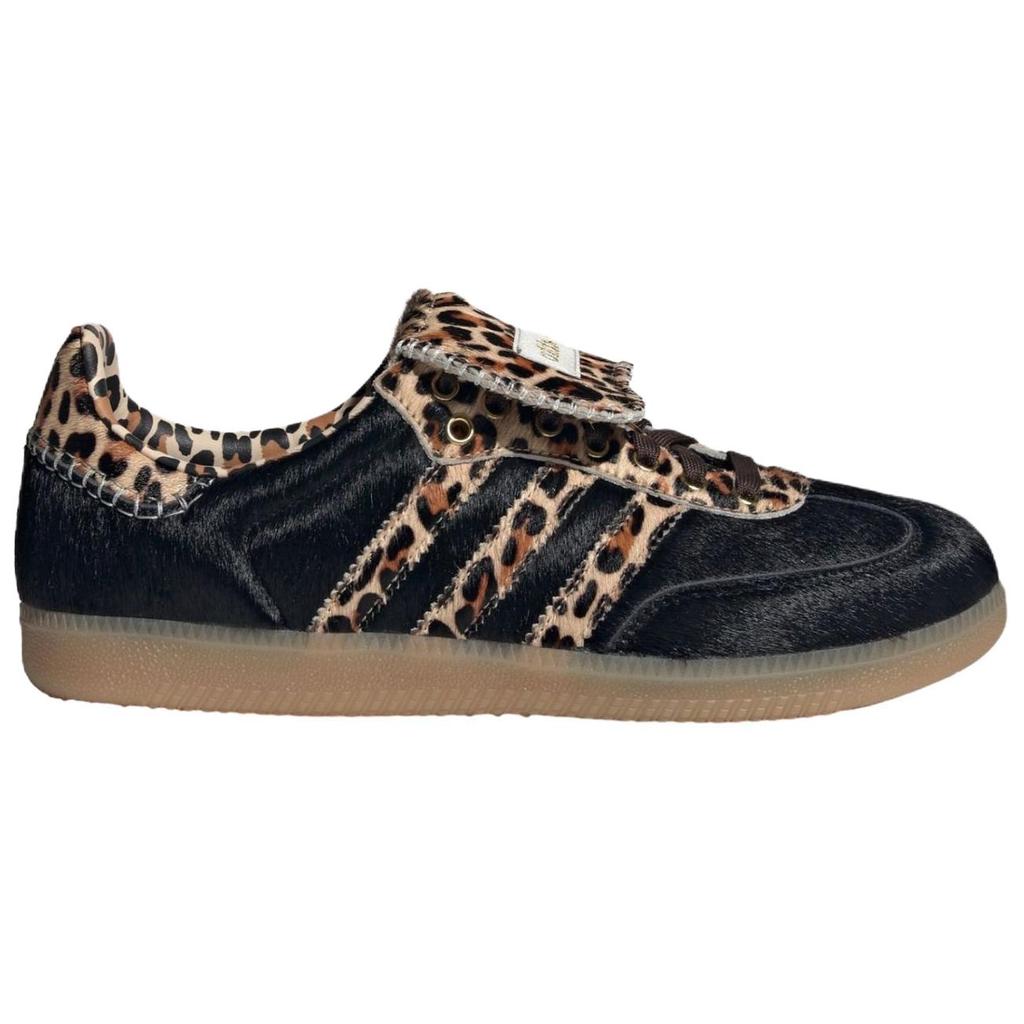 Adidas Samba LT Leopard Print Unisex Sneakers Black Core-Black Mesa KJ6590