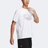 adidas Originals Trefoil SS22 Спортивная футболка с цветным логотипом и топами унисекс Белая HR6459