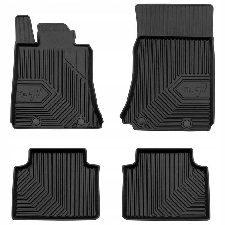 Set 77 Rubber Mats And Cover Alfa Romeo Giulia Rwd Sedan From 2016-