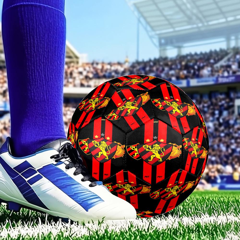 Vfb Fc Crest Printed Size 5 Soccer Balls, Anti-Slip, Protective Football, Outdoor Sport, a Unique Gift Suitable for him/her, Birthday