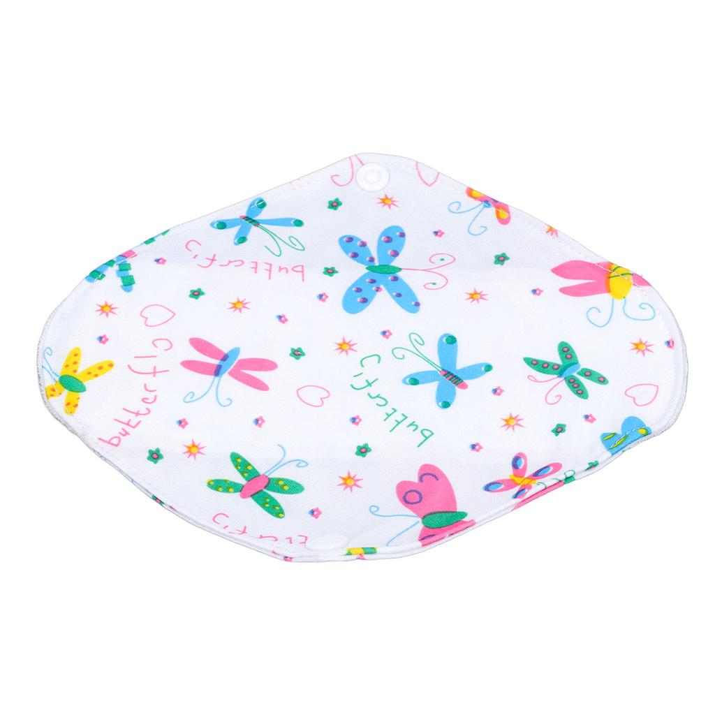 5 Pcs Reusable Menstrual Pads Washable Water Proof Comfortable Breathable Bamboo Charcoal Sanitary