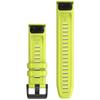 Garmin QuickFit 22 watch strap silicone yellow