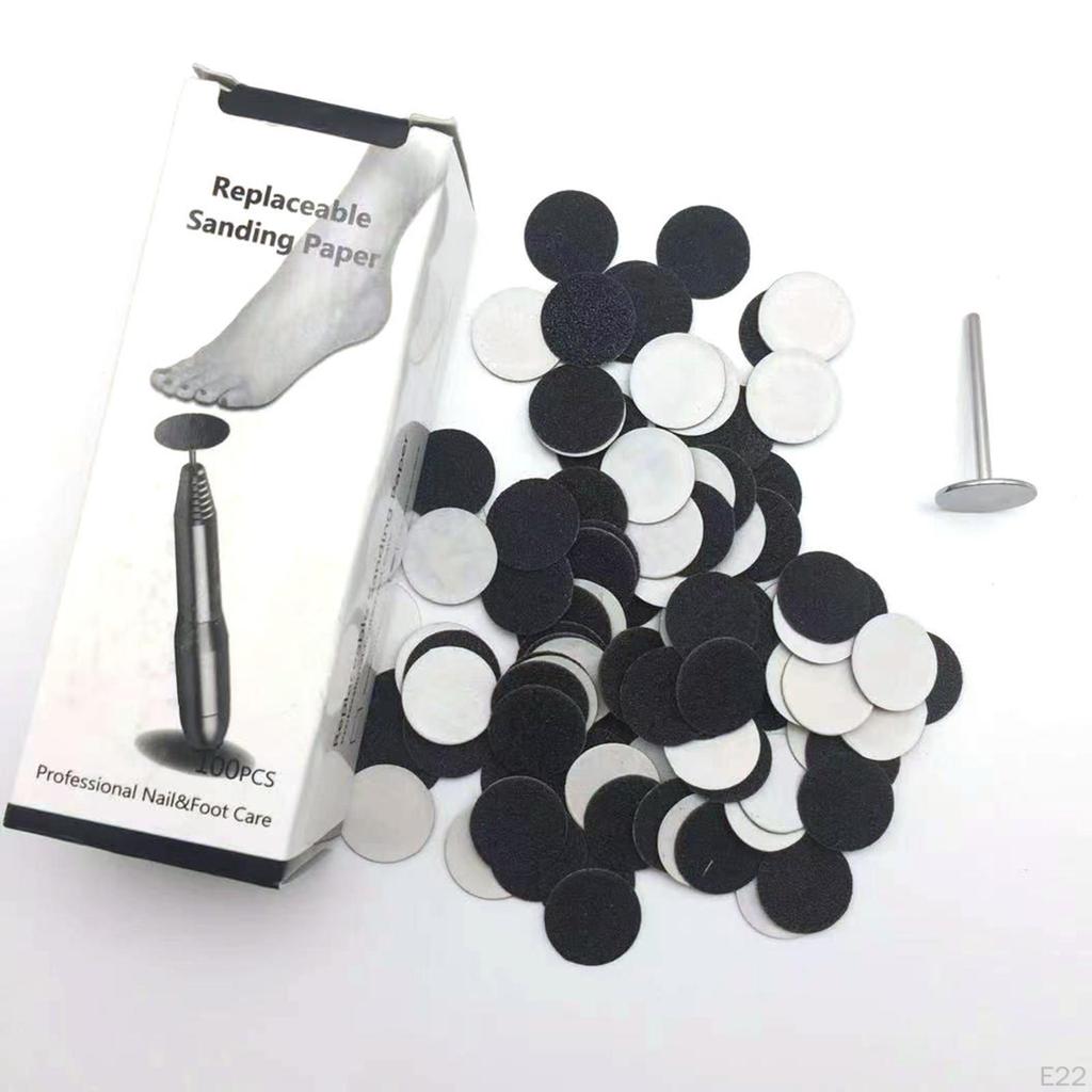 Бумажные сменные диски Самоклеящиеся диски для электрической пилки для ног Инструменты для удаления мозолей