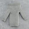 Figma Styles Off Shoulder Sweater Dress [Gray] M06837