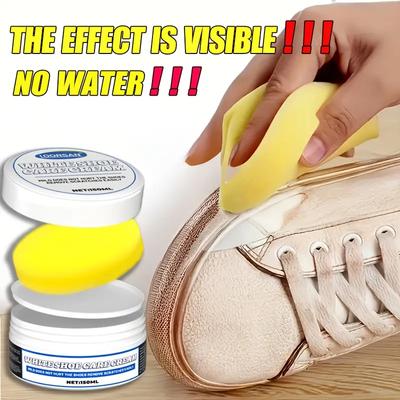 Крем для ухода за обувью - делает вашу обувь новой за секунду, подходит для обуви, автомобильных сидений и диванов - без воды