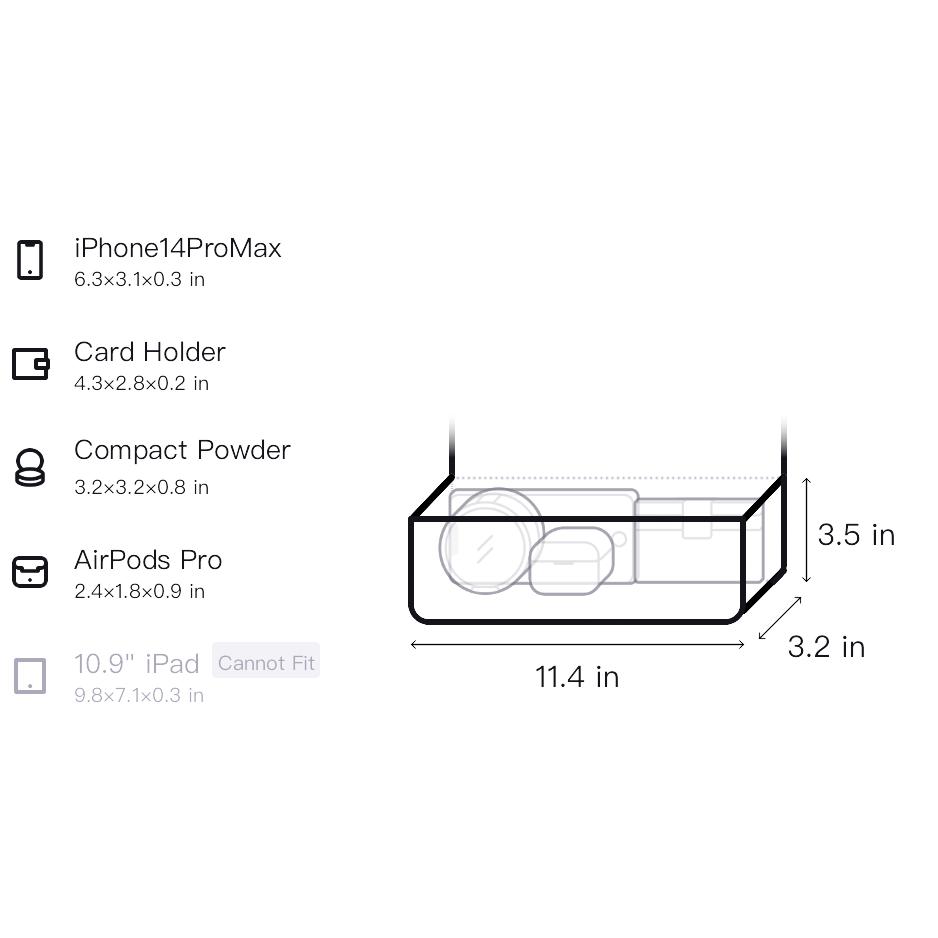 New FILA Wrinkle PU Shoulder Bag Extra Mini Women's Robe Brown F13W439174FBN