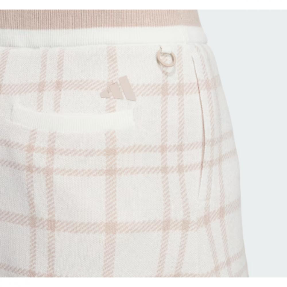 Adidas Гольф 24fw Fulley Fashion 3s клетчатая юбка Is4756