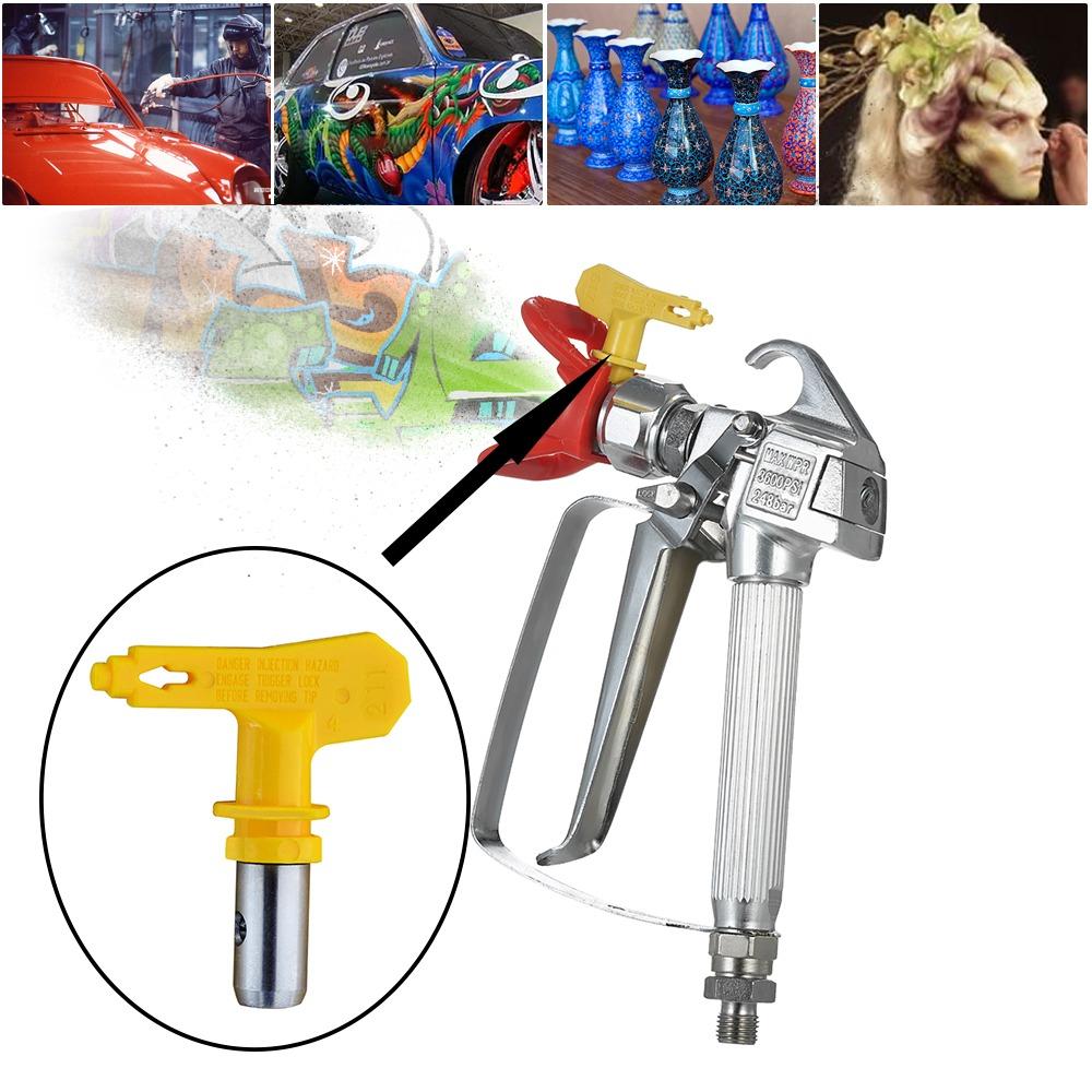 4pcs Professional Grade Paint Sprayer Nozzle High Pressure High Pressure Spray Tip Wall Decoration
