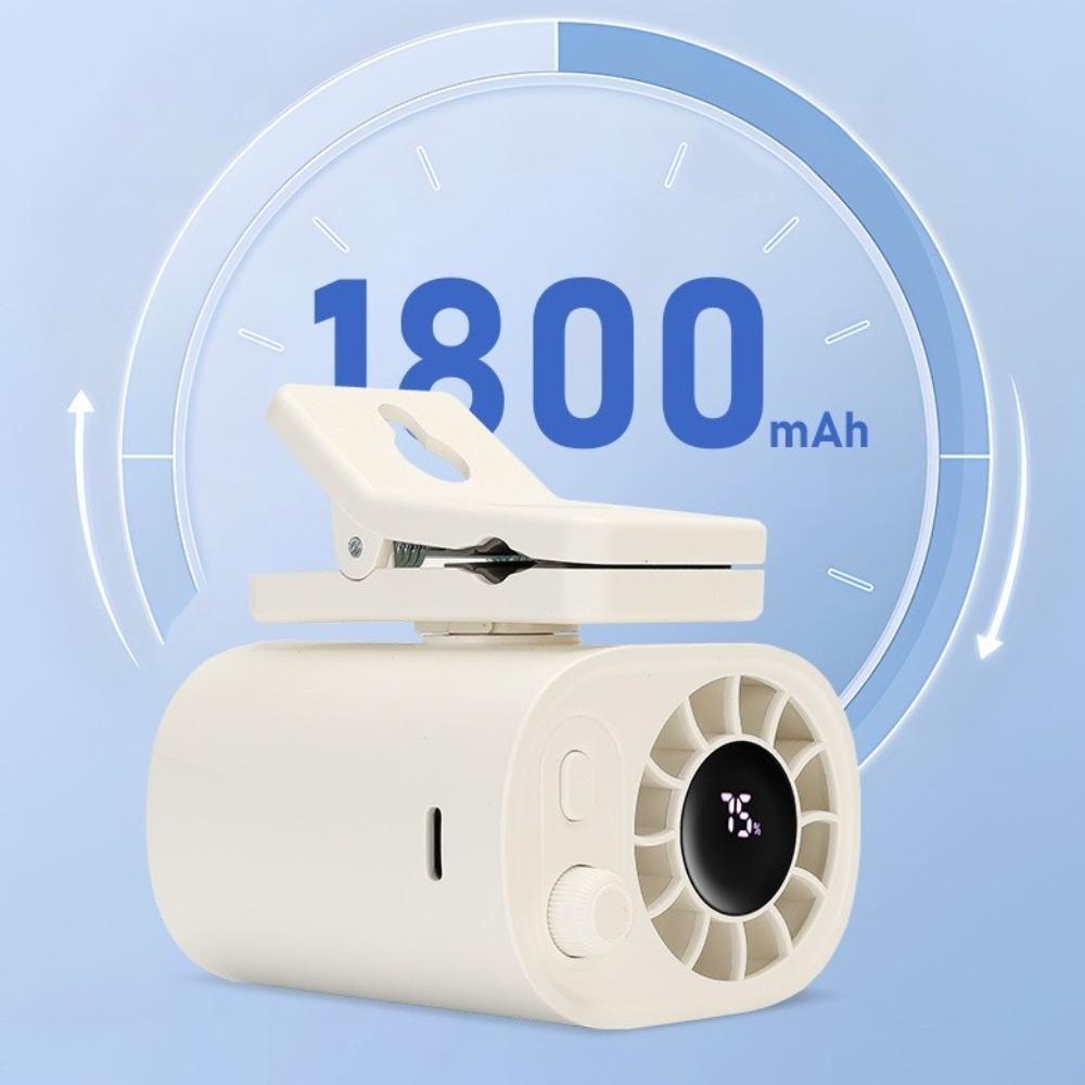 Portable Waist Fan LED Lighting Air Cooler High Quality Desk Fan Outdoor