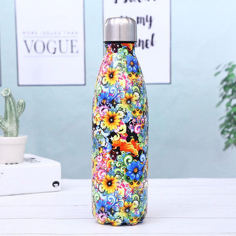 Classic Design Stainless Steel Vacuum Insulated Drinks Thermos 500ml