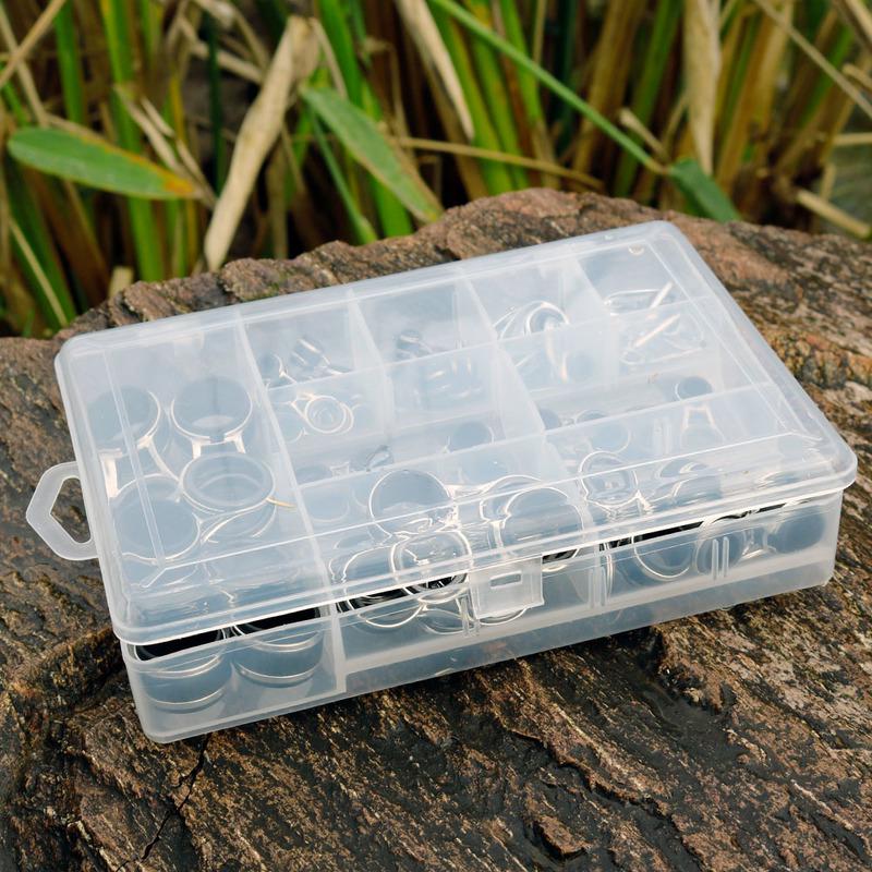 55 шт./лот, направляющие кольца для удочки, ремонтный комплект для наконечника удочки, кольца для глаз, аксессуары Peche, рыболовные снасти