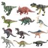 Xd-2 Jurassic Simulated Dinosaur Animals 12 Model Hollow Toys, Bagged Dinosaur Mini Ornament Dolls