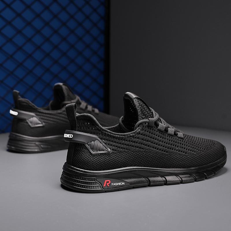 Мужская обувь, мужская повседневная спортивная обувь, мужская обувь с сеткой, дышащая и универсальная модная обувь, легкие кроссовки
