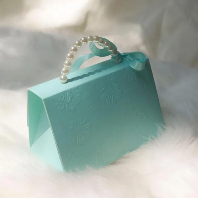 2 Pcs Flowers Portable Candy Box Party Wedding Favor Candy Boxes Baby Shower Gift Boxes Wedding Party Favor Box Candy Gift Bags