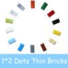 200 шт. Конструктор DIY Фигурки Кирпичики 1*2 Частицы для Сборки MOC 3023 Тонкая Пластина 1x2 Точки Образовательная Креативная Игрушка для Детей