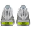 Nike Shox R4 белые металлические серебристые женские кроссовки Volt AR3565-102