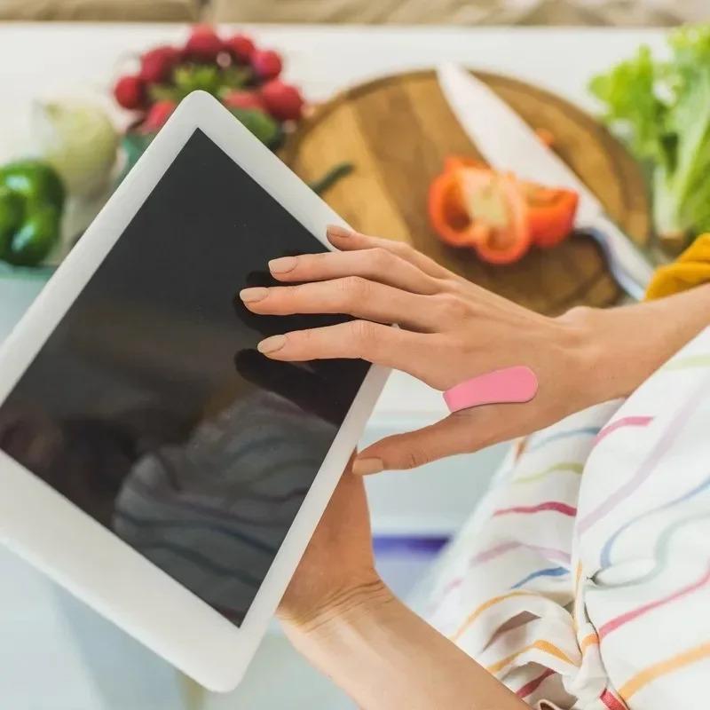 Массажный зажим для акупрессуры, Многофункциональный инструмент меридианной терапии, Мини-массажер, Портативное устройство для релаксации, Доступно в черном, синем, зеленом, розовом цветах