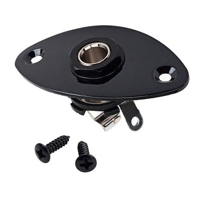 Овальное входное и выходное гнездо и гнездо для электробаса, комплект гитары в сигарной коробке