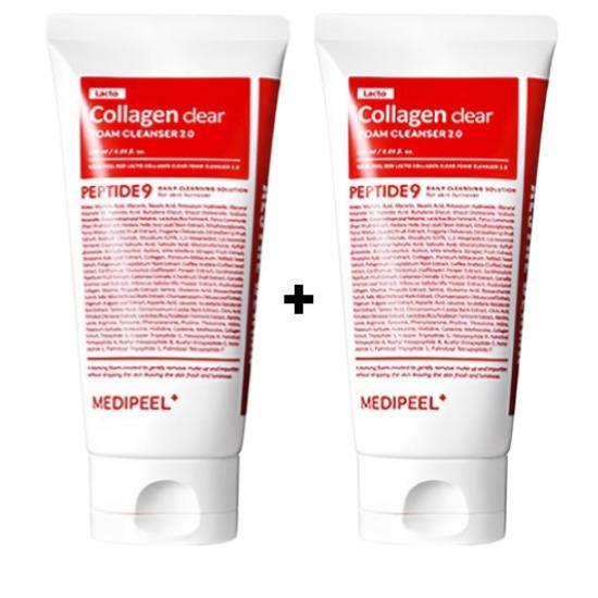MEDI-PEEL Red Lacto Collagen Clear Foam Cleanser 2.0 120мл