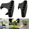 Aquarium Planter With Integrated Hook Aquarium Stands Holder Fish Tank Decorations Potted Live Aquarium Plants Basket Ornaments