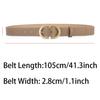 1 шт. женский ремень простой модный ремень с пряжкой-иглой повседневный универсальный корейский ремень из искусственной кожи с брюками джинсовый ремень женские ремни