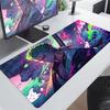 XXL Коврик для мыши с аниме-рисунком, коврик для клавиатуры для геймеров 90x40 см, нескользящий, для офисного длинного стола, крутые аксессуары для игр с Ророноа Зоро